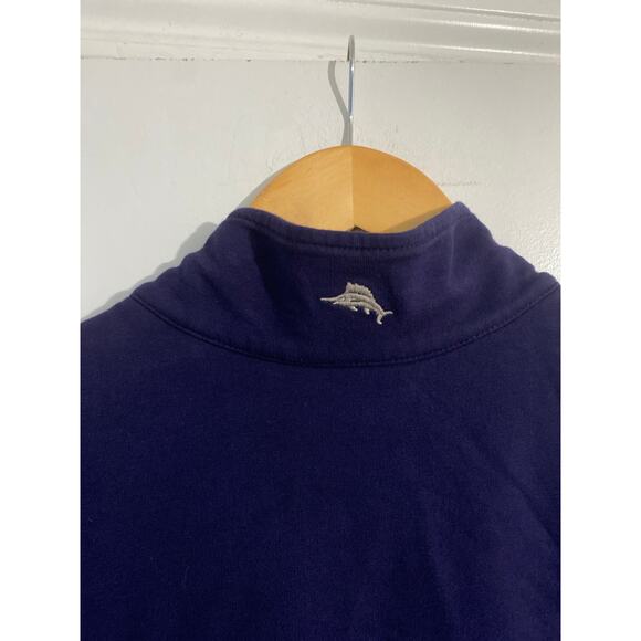 Tommy Bahama NFL pullover sweater NEW men’s size L navy blue Dallas cowboys - Picture 4 of 8